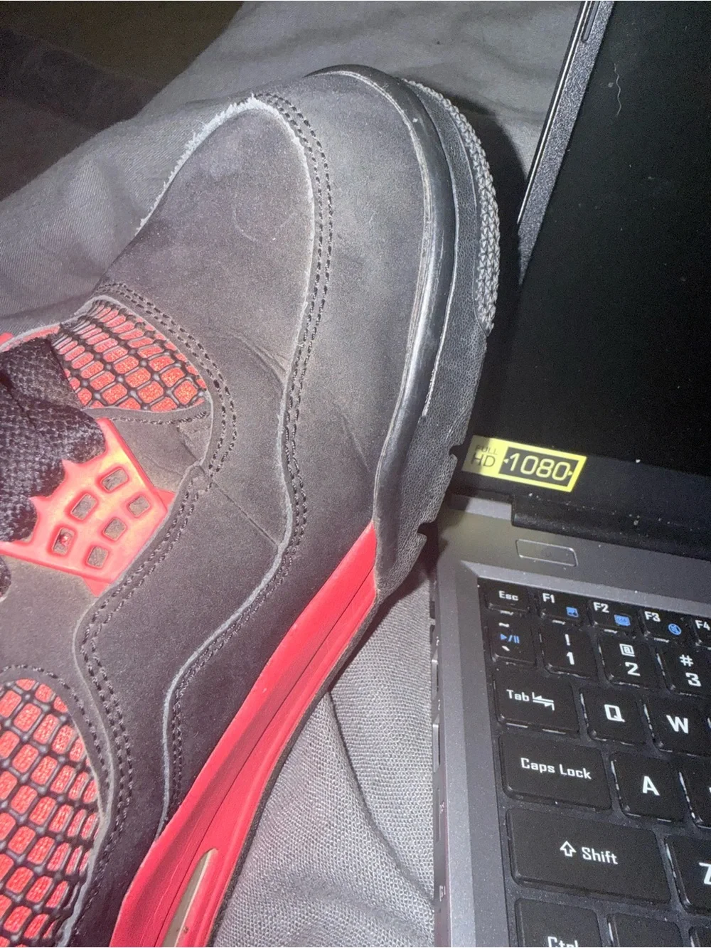 Air Jordan 4 Retro Black/Multicolor